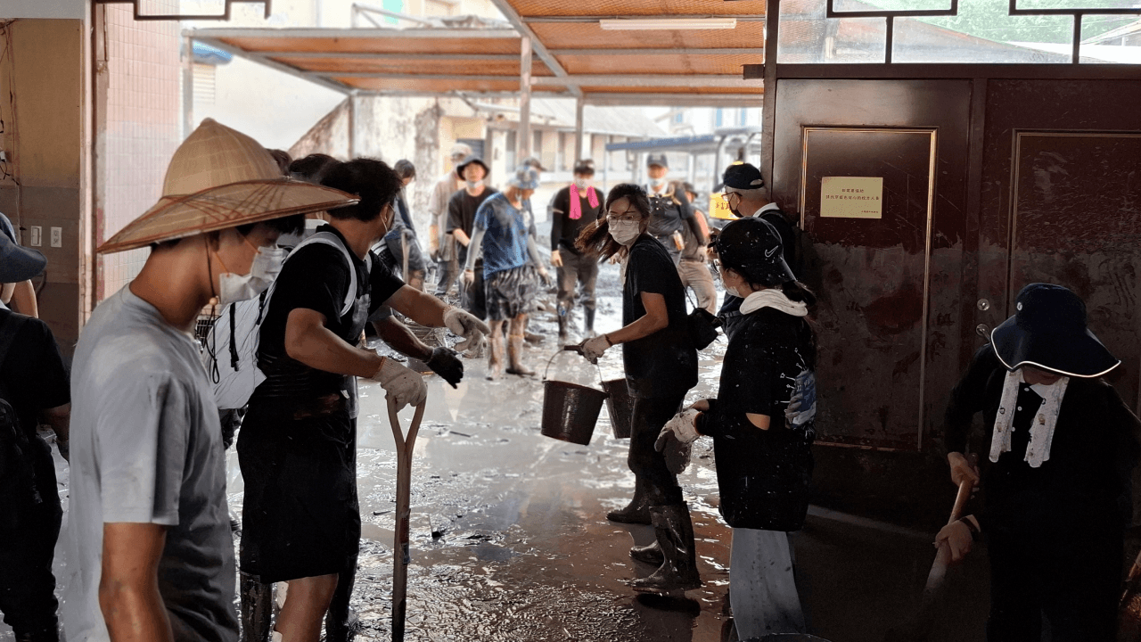 當災害發生，行動的人需要後盾。