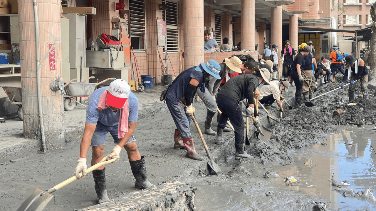 當災害發生，我們都能挺身而出。